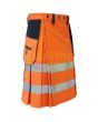 High Visibility Orange Firefighter Kilt For Working Men Kilt, Orange color for Male