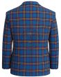 Highland Tartan Jacket for Men - Back Side