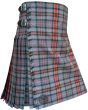 Howells Powell Tartan Kilt Right Side Angle – Traditional Scottish Highland Kilt