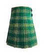 backside of Irish Green Tartan Kilt
