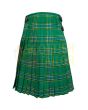 Irish National Tartan Kilt, Green color for Male