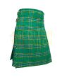 Irish National Tartan Kilt, Green color for Male