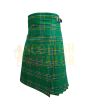 Irish National Tartan Kilt, Green color for Male