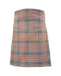 Kennedy Weathered Tartan Kilt, Brown color for Male