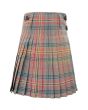 Kennedy Weathered Tartan Kilt, Brown color for Male
