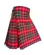 MacDougall Modern Tartan Kilt, Red color for Male