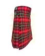 MacDougall Modern Tartan Kilt, Red color for Male