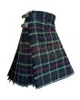 MacKenzie Modern Tartan Kilt, Green color for Male
