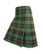 Mackinnon Hunting Ancient Tartan Kilt, Green color for Male