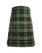 Mackinnon Hunting Ancient Tartan Kilt, Green color for Male