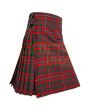Mackinnon Red Modern Tartan Kilt, Red color for Male