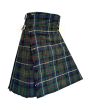 MacLeod of Harris Tartan Kilt, Green color for Male
