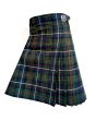 MacLeod of Harris Tartan Kilt, Green color for Male