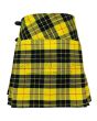 MacLeod of Lewis Women Tartan Kilt, Yellow color for Male