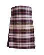 MacPherson Hunting Modern Tartan Kilt, Black color for Male