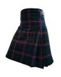 Morrison Green Modern Tartan Kilt, Green color for Male
