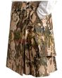 Multicame Slash Pocket Kilt, Multy Color color for Male