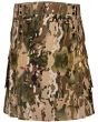 Multicame Slash Pocket Kilt, Multy Color color for Male
