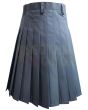 Premium Grey Utility Working Kilt For Men, Gray color for Male