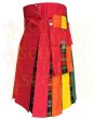 Premium Pride Rainbow Hybrid Kilt: Highland Kilt For Sale