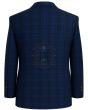 Premium Tartan Wedding Jacket - Back Side