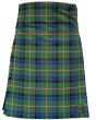 Reid Green Tartan Kilt Front Apron View – Classic Scottish Reid Clan Tartan Kilt