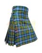 Robertson Hunting Ancient Tartan Kilt, Green color for Male