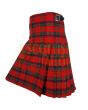 Robertson Red Tartan Kilt, Red color for Male
