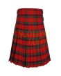 Robertson Red Tartan Kilt, Red color for Male