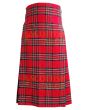 Royal Stewart Long Tartan Kilt, Red color for Male