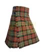 Scott Green Weathered Tartan Kilt, Brown color for Male