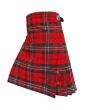 Scott Family Tartan Kilt, Red color for Male
