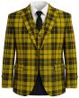 Scottish Style Clan Tartan Jacket - Front Side