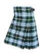 St Patrick Irish Tartan Kilt, Green color for Male