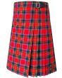 Sturrock Tartan Kilt Pleated Side Angle – Custom Scottish Clan Tartan Kilt