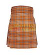 Tennessee Volunteer Tartan Kilt, Orange color for Male