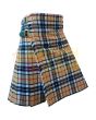 Thompson Camel Tartan Kilt, Khaki color for Male