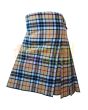 Thompson Camel Tartan Kilt, Khaki color for Male