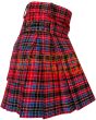 Traditional Aberdeen Tartan Utility Kilt, Navy Blue color for Male