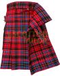 Traditional Aberdeen Tartan Utility Kilt, Navy Blue color for Male