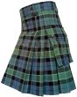 Traditional Graham Menteith Ancient Tartan Utility Kilt, Green color for Male