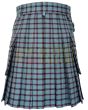 Traditional Richard Moriarty Tartan Utility Kilt, Sky Blue color for Male