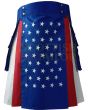USA American Flag Kilt - Handmade Traditional kilts For Men