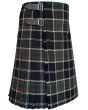 Webster Tartan Kilt Buckle Side View – Genuine Leather Straps with Rust Free Buckles