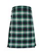 Wells Ancient Tartan Kilt, Green color for Male