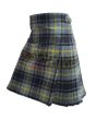 West Point Tartan Kilt, Black color for Male
