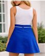 Women Royal Blue Skirt, Blue color for Female