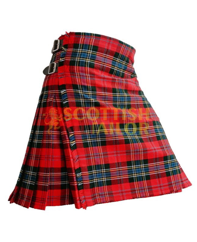 MacLean Duart Red Modern Tartan Kilt