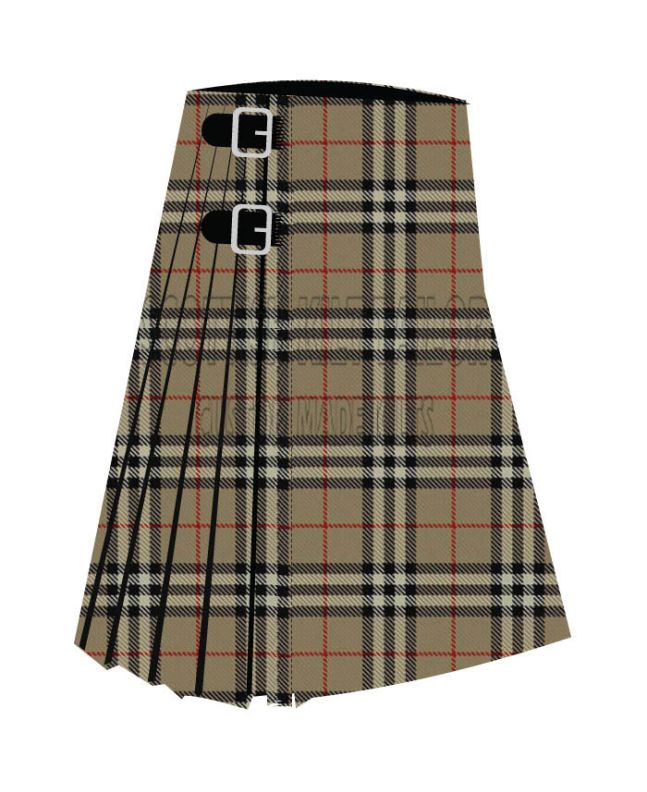 Burberry Genuine Premium Tartan Kilt, Brown color for Male