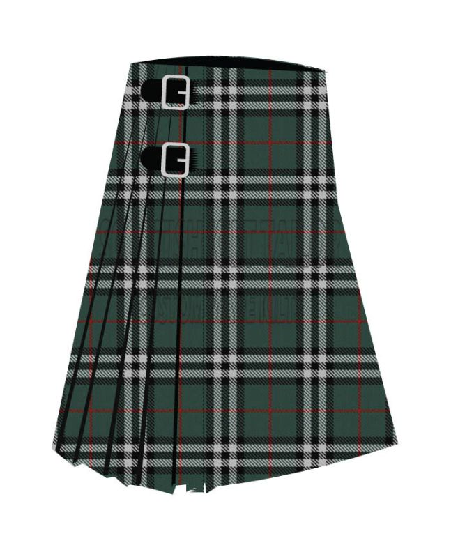 Burberry Hunting Premium Tartan Kilt, Gray color for Male